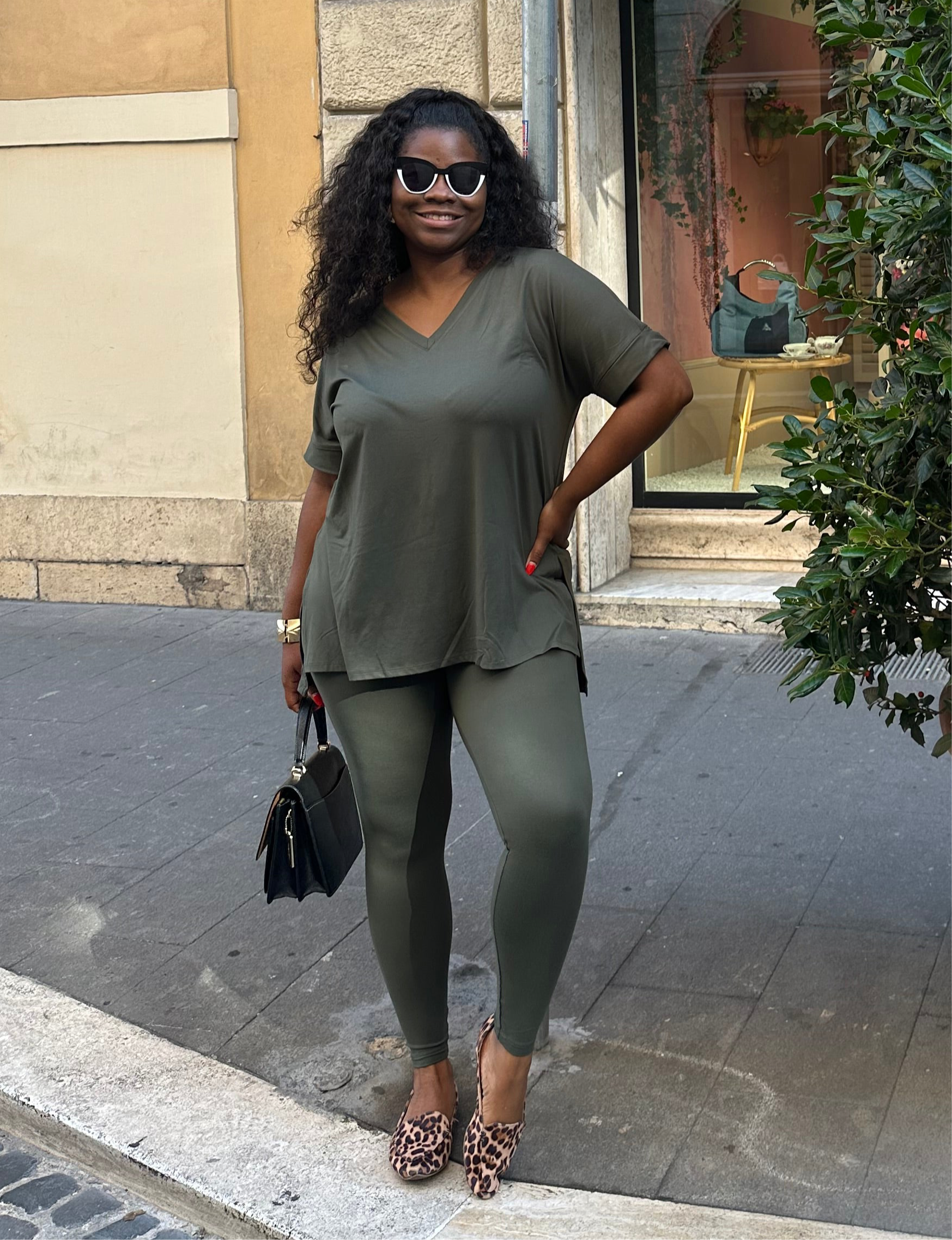 Olive Matching Set | Small - 3X