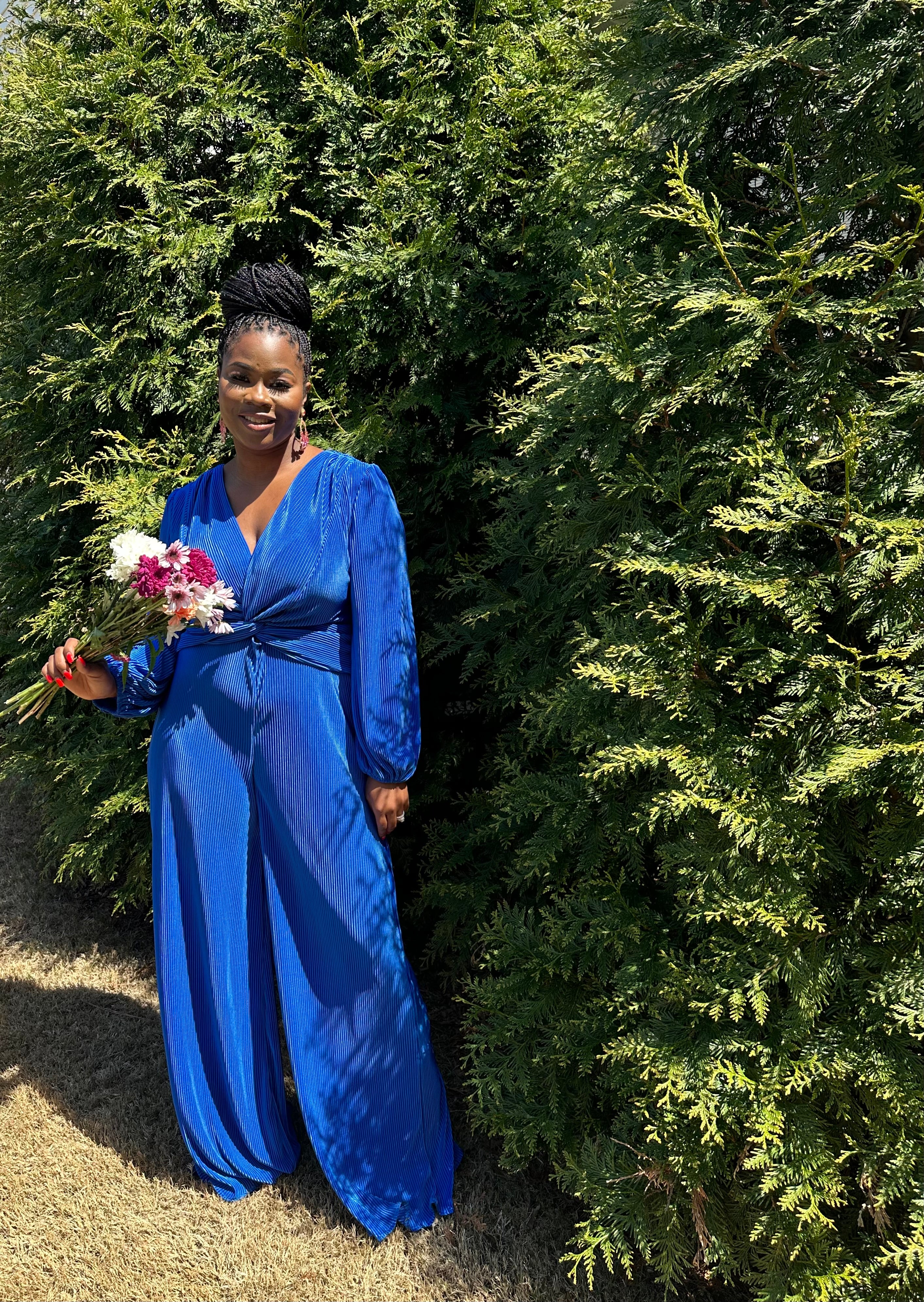 Blue Kelsey Jumpsuit | Small - XL