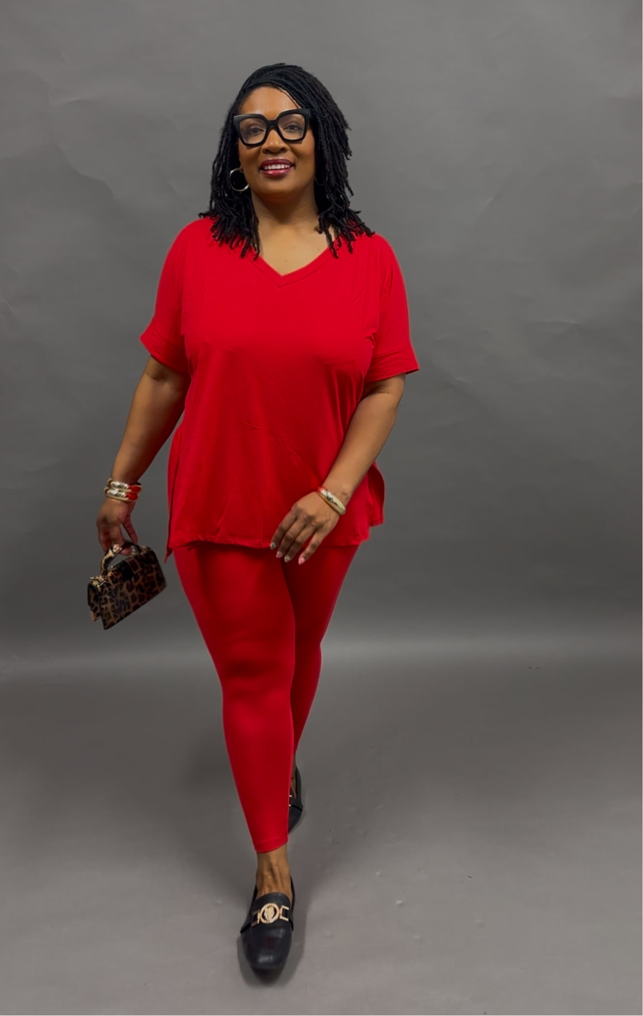 Ruby Red Matching Set | Small - 3X