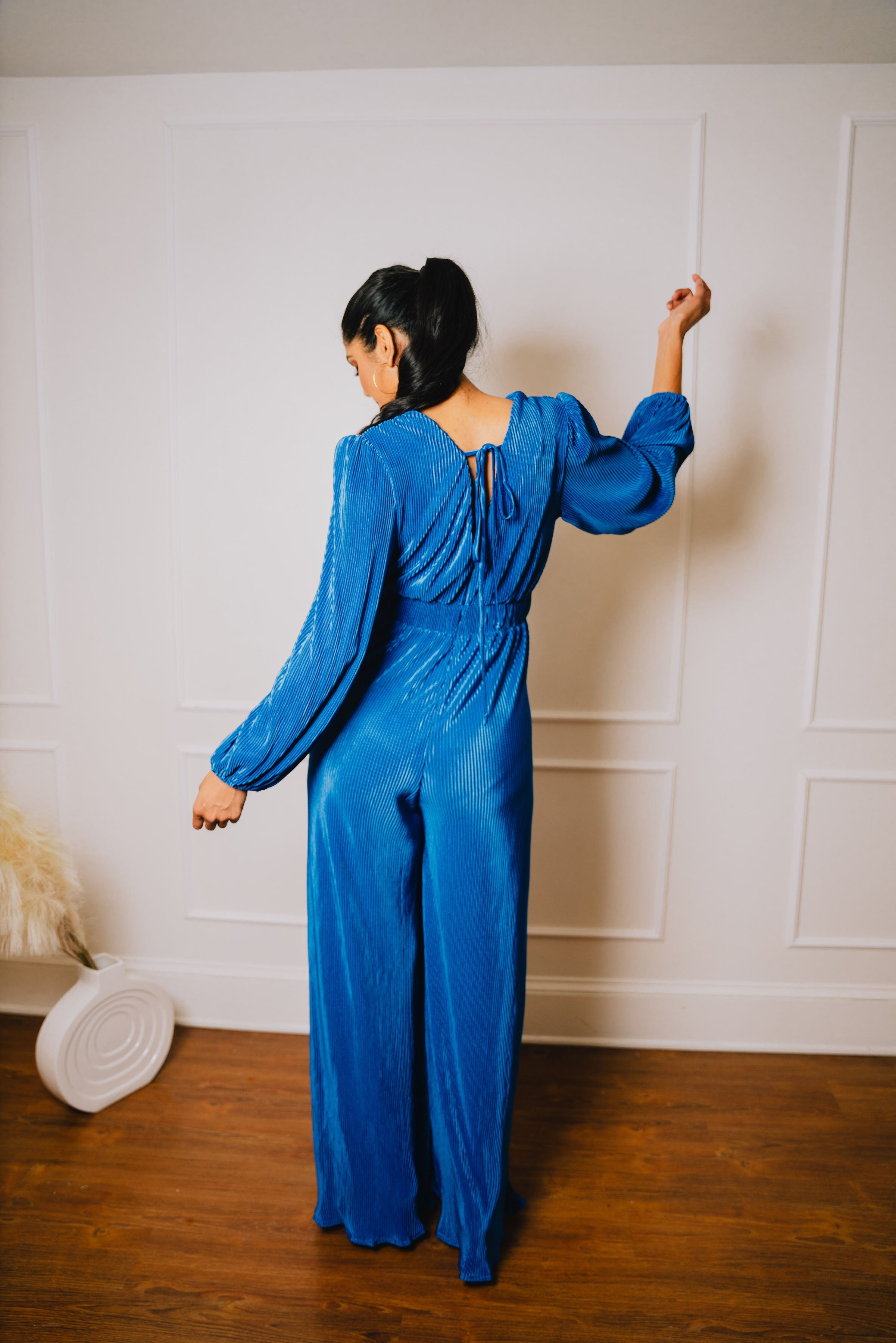 Blue Kelsey Jumpsuit | Small - XL