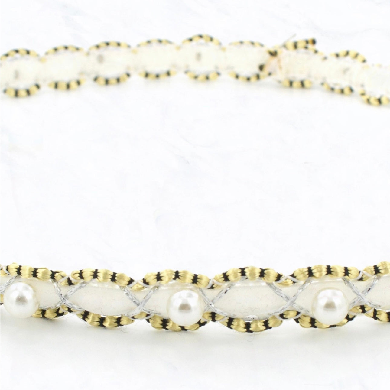 Pearl Belt Hat Accessory