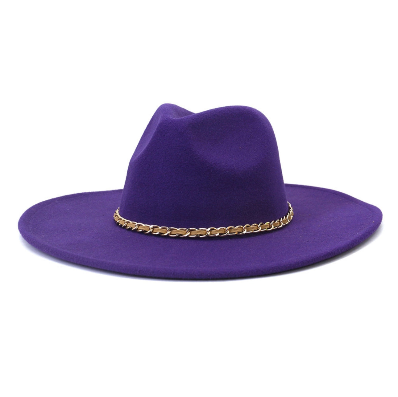 Purple Chain Fedora