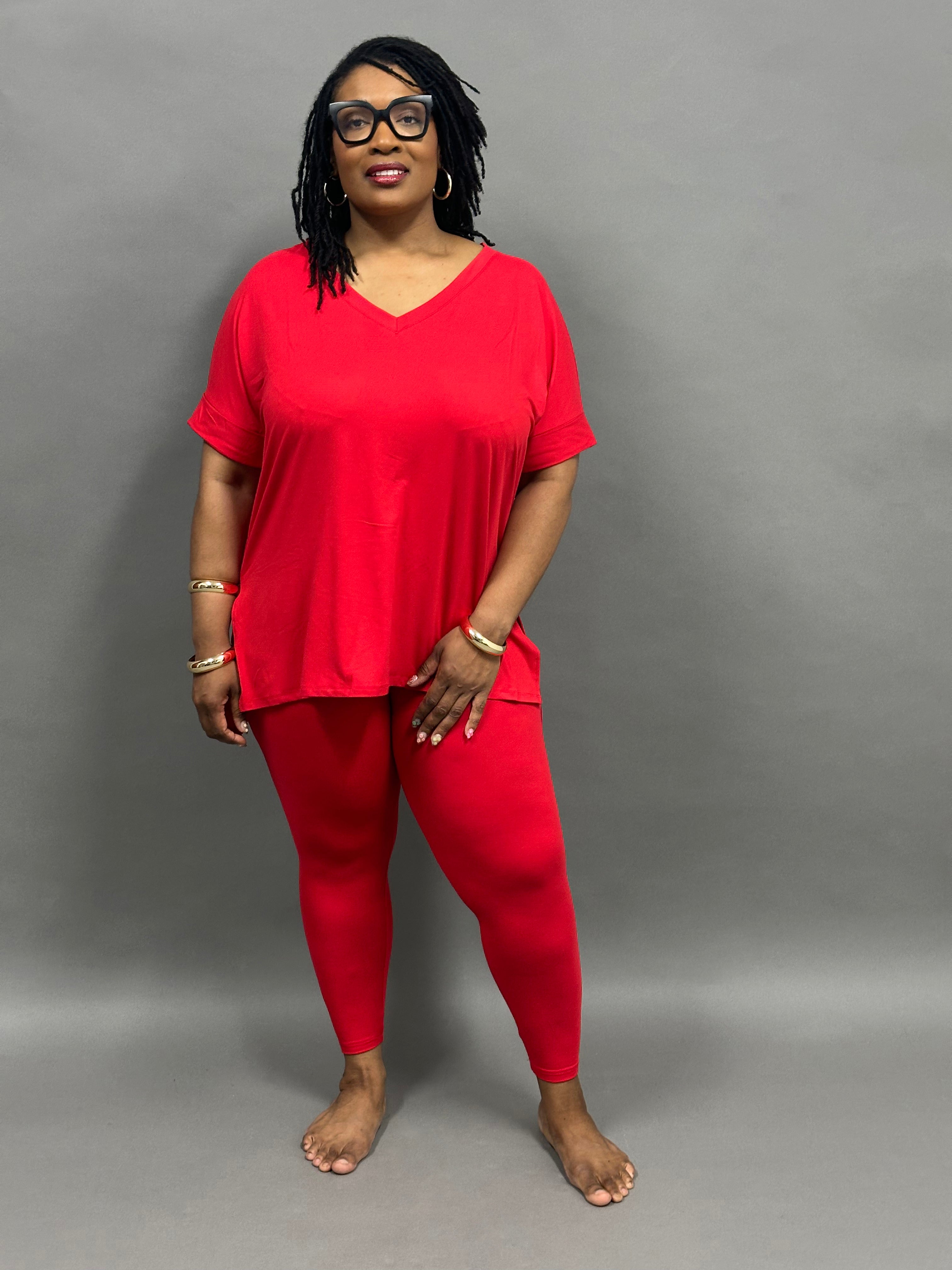 Ruby Red Matching Set | Small - 3X