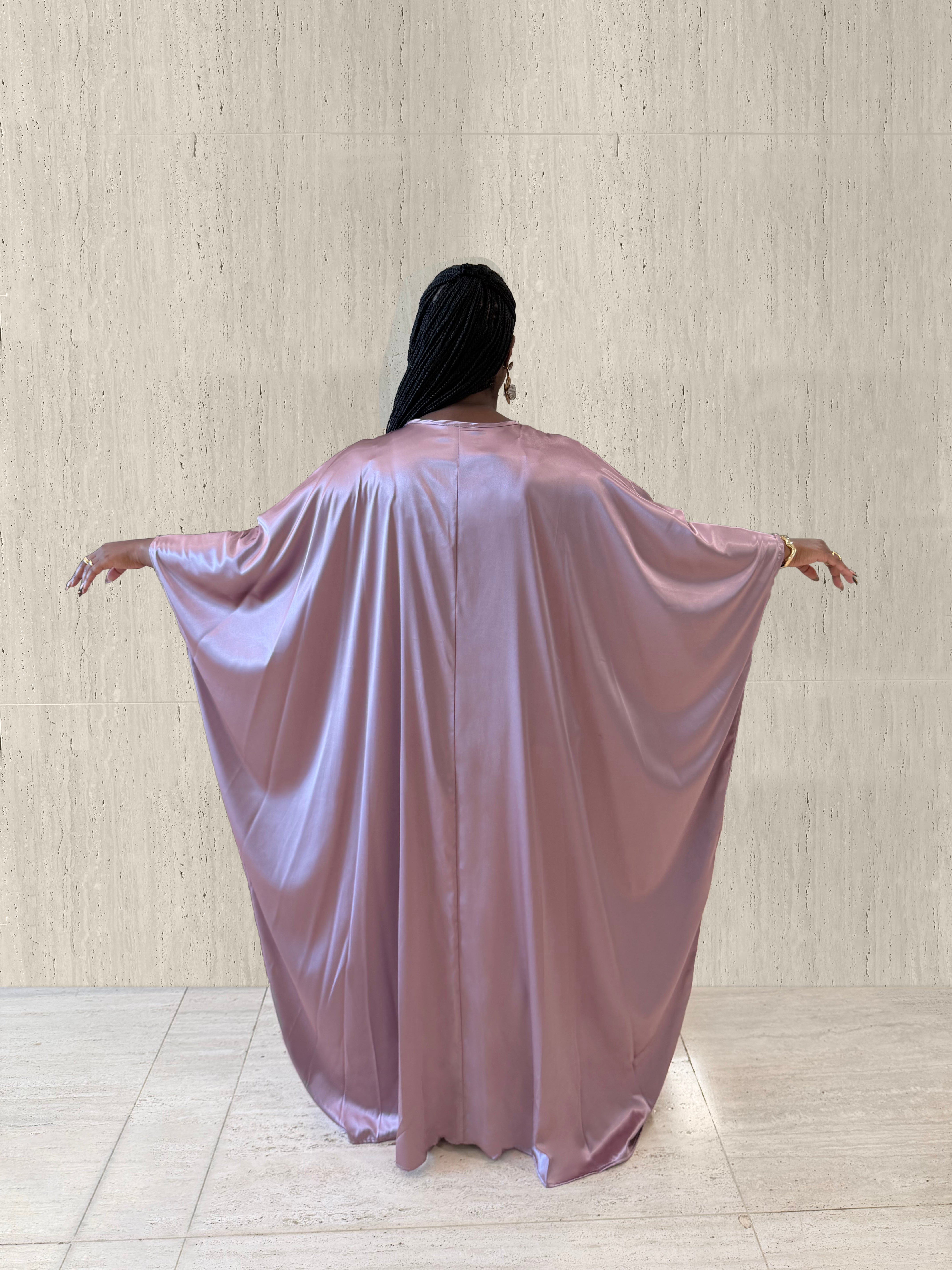 Soft Lavender Kimono Set