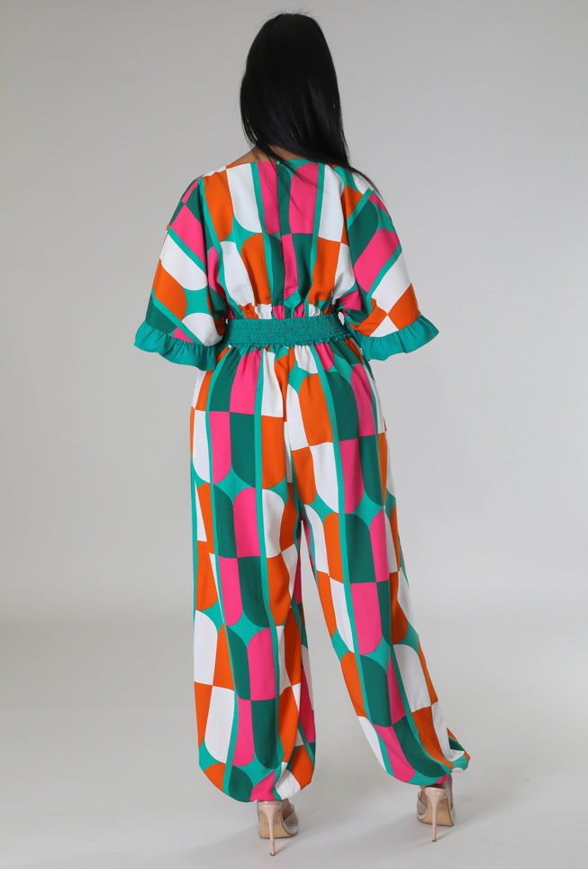 Pink Mahi Jumpsuit | Small - 3X