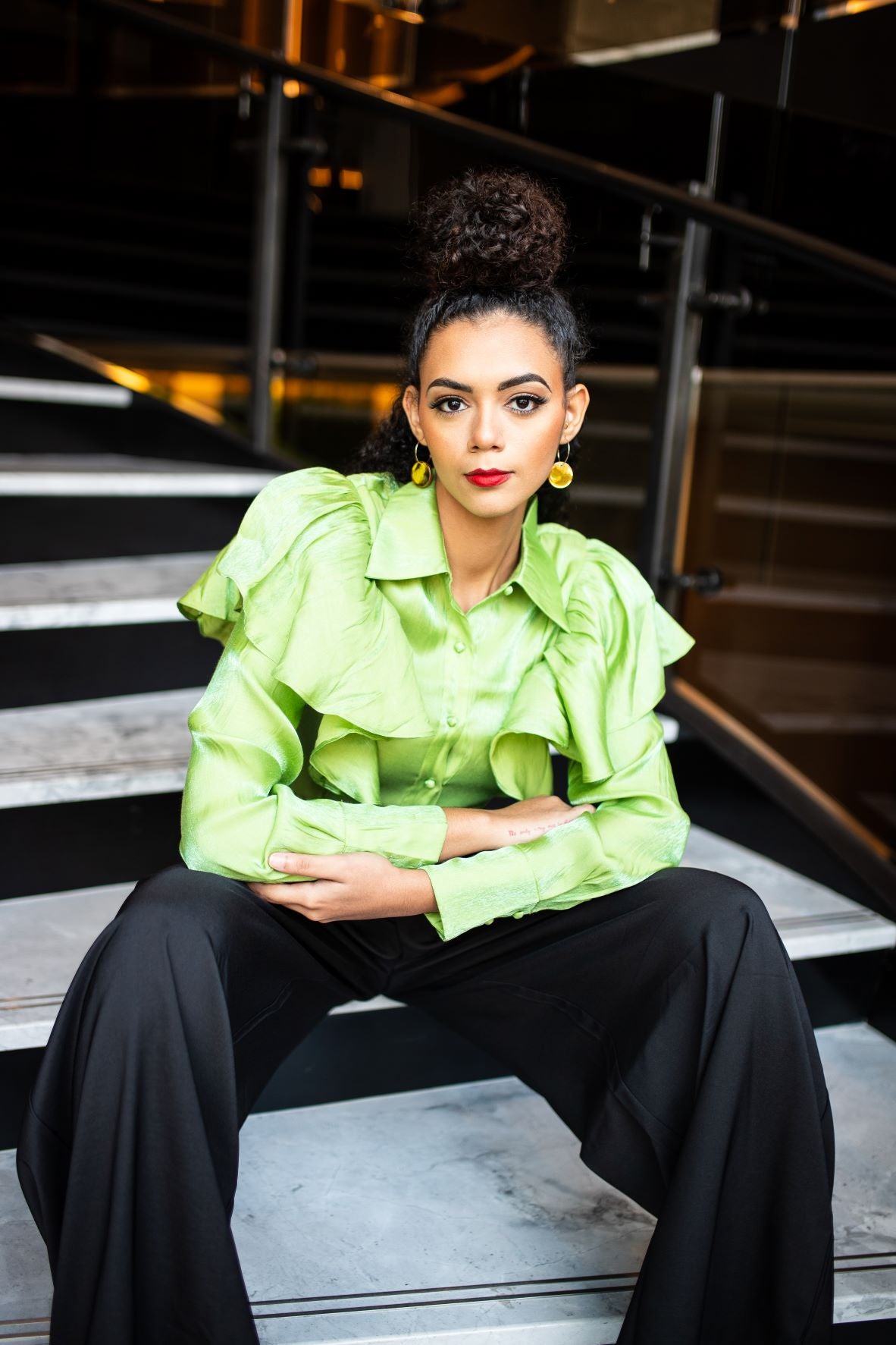 Avocado Jennifer Blouse | Small - Large