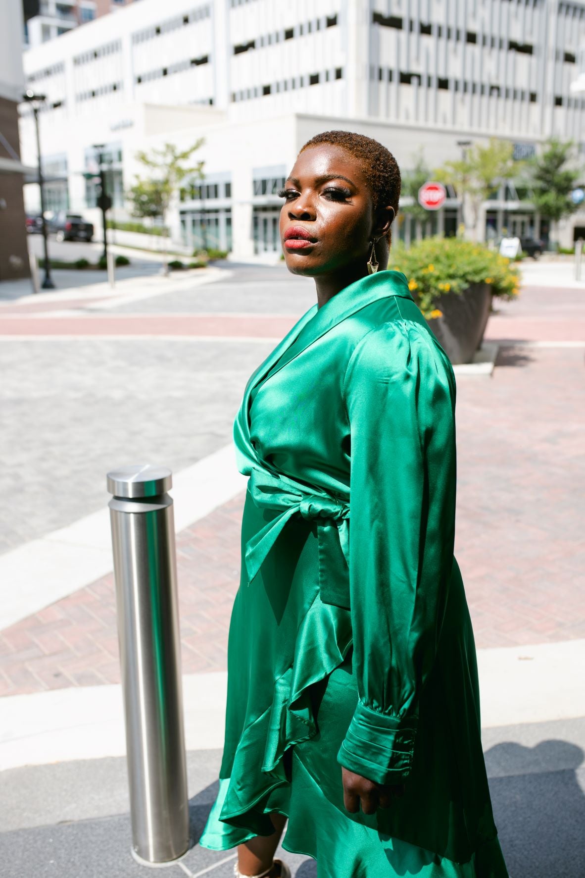 Heidi Wrap Dress | 1X - 3X