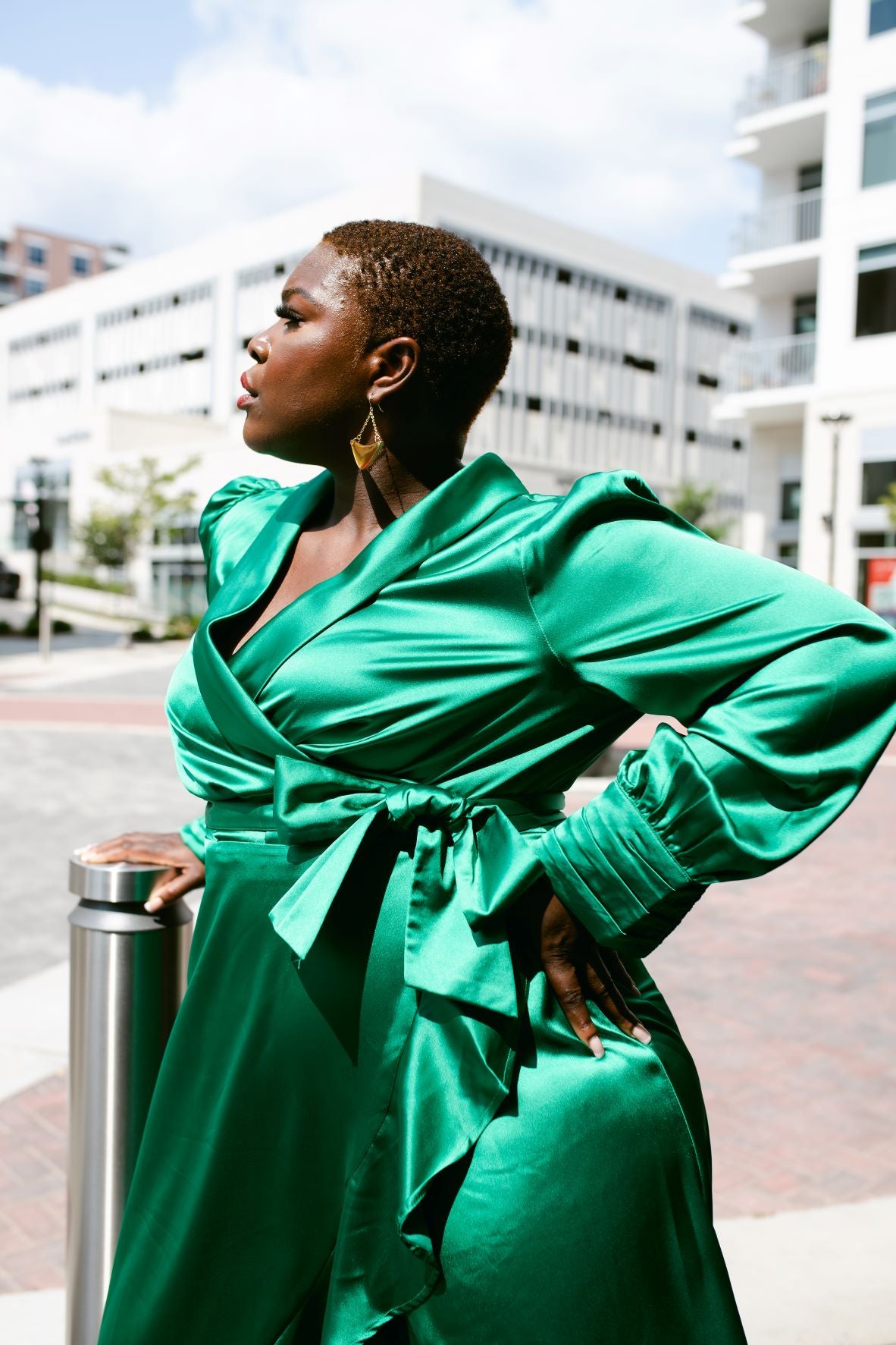 Heidi Wrap Dress | 1X - 3X