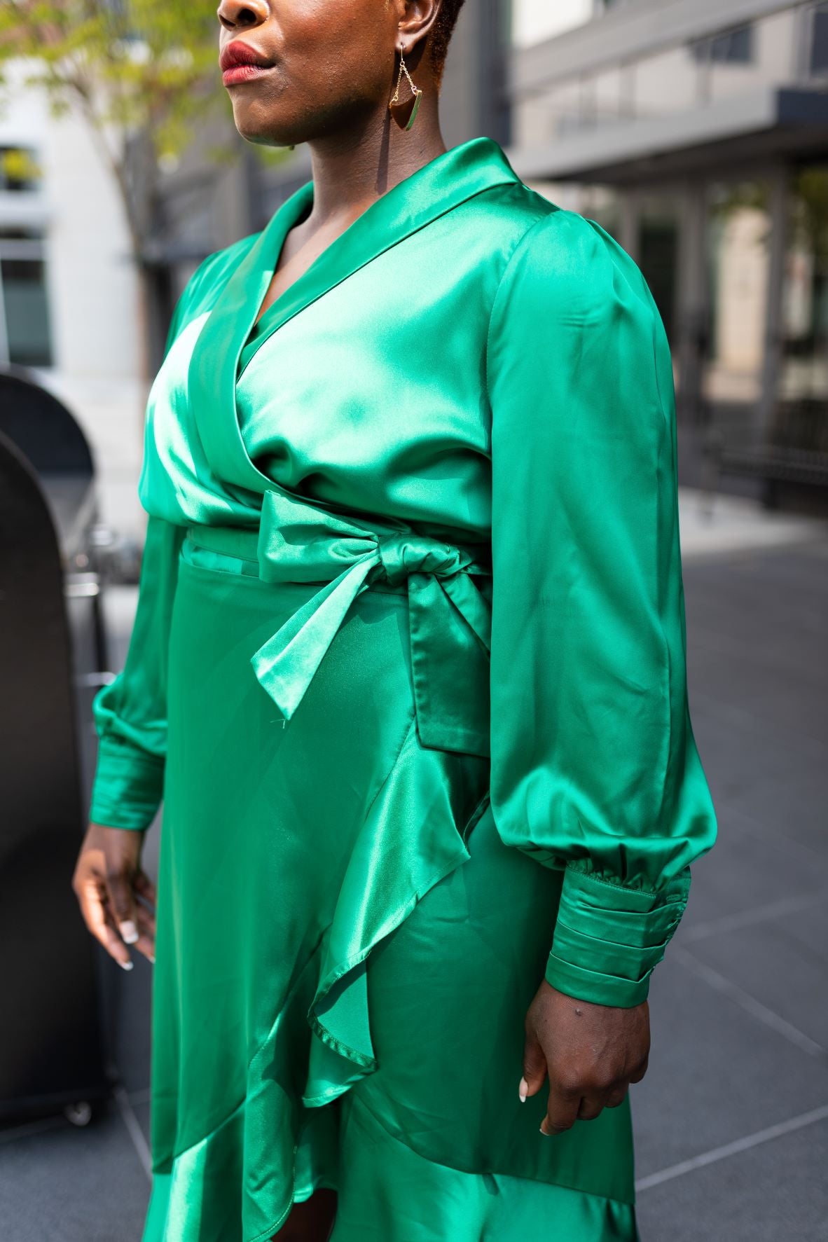 Heidi Wrap Dress | 1X - 3X