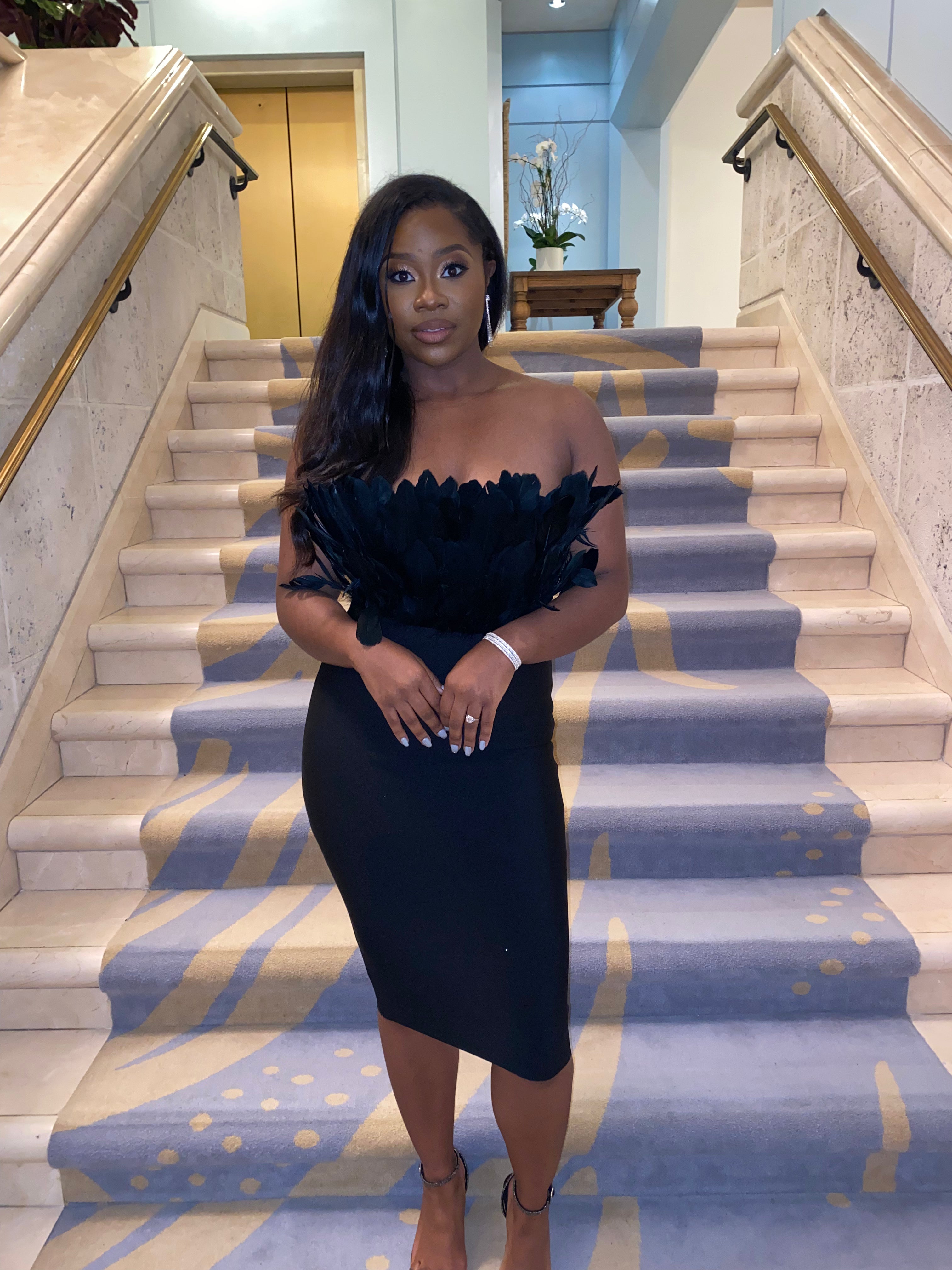Black Jasmine Dress | Small - Large