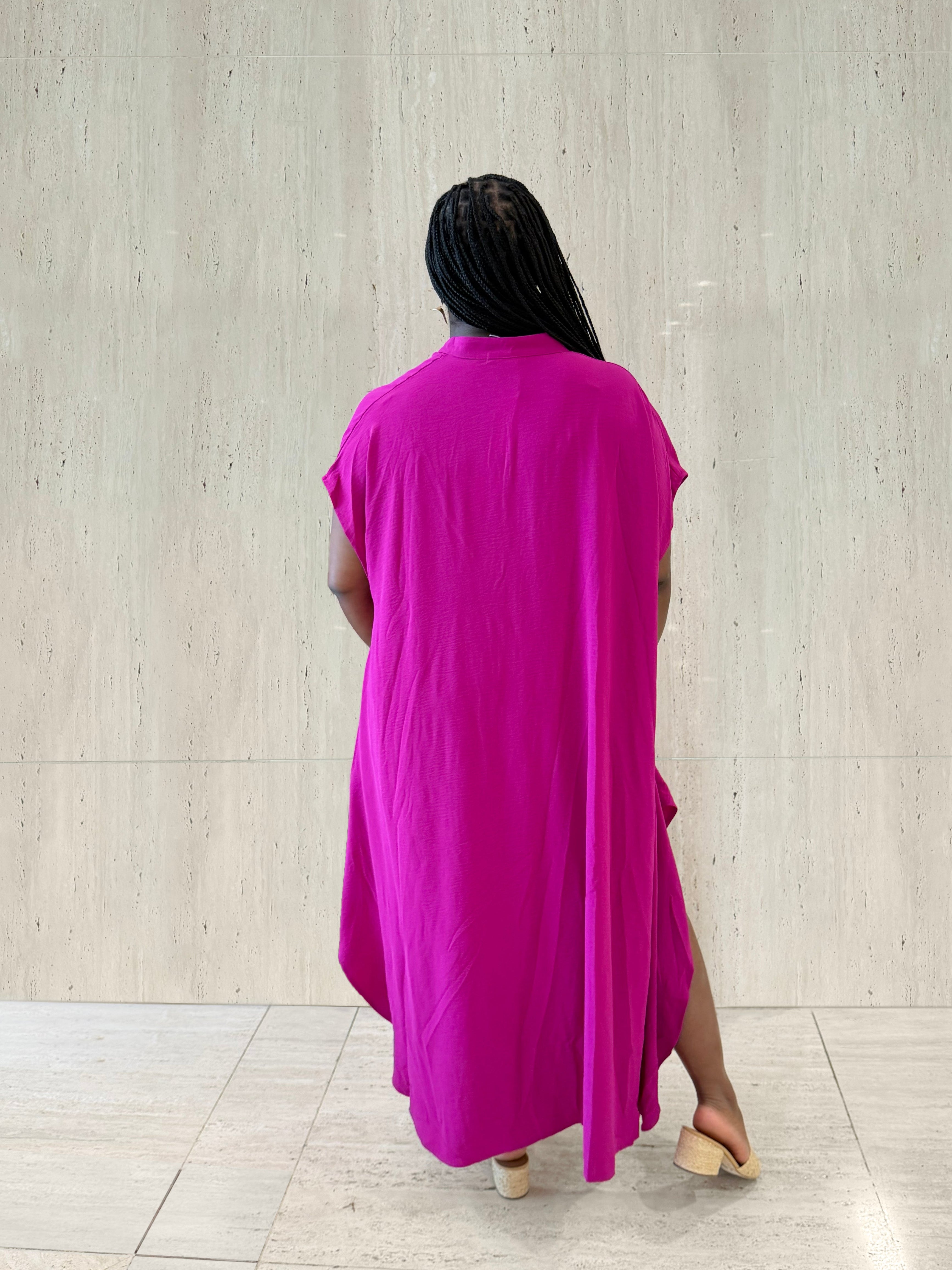 Fucshia Maxi Dress