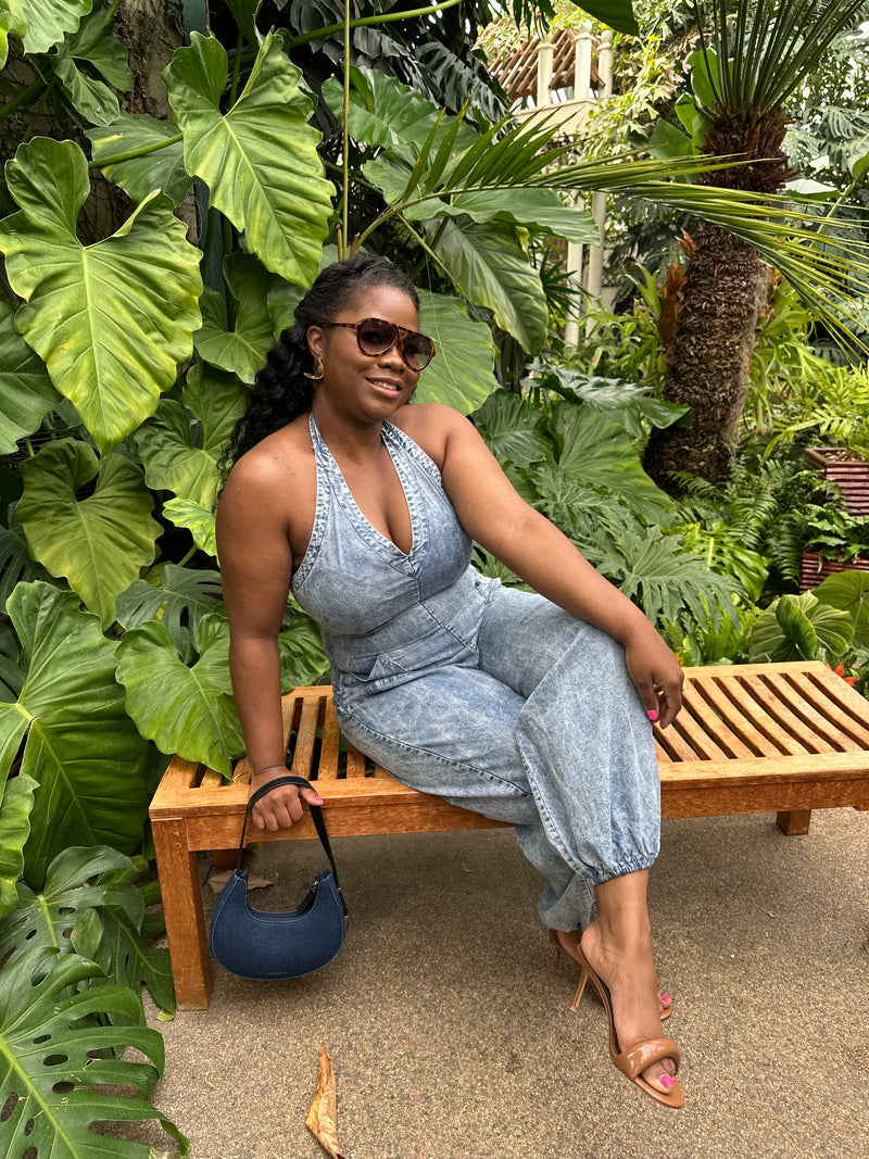 Denim Shoulder Bag