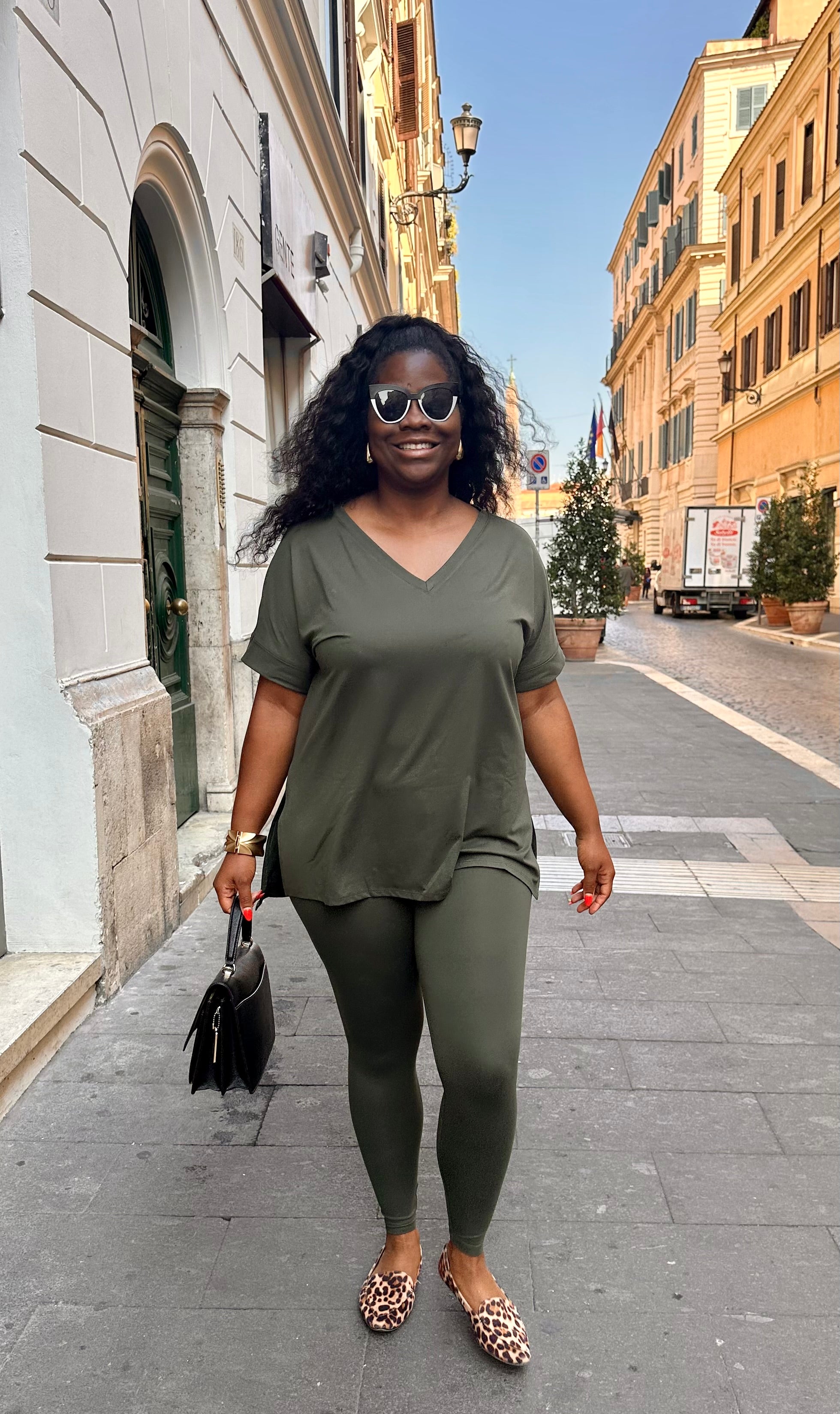 Olive Matching Set | Small - 3X