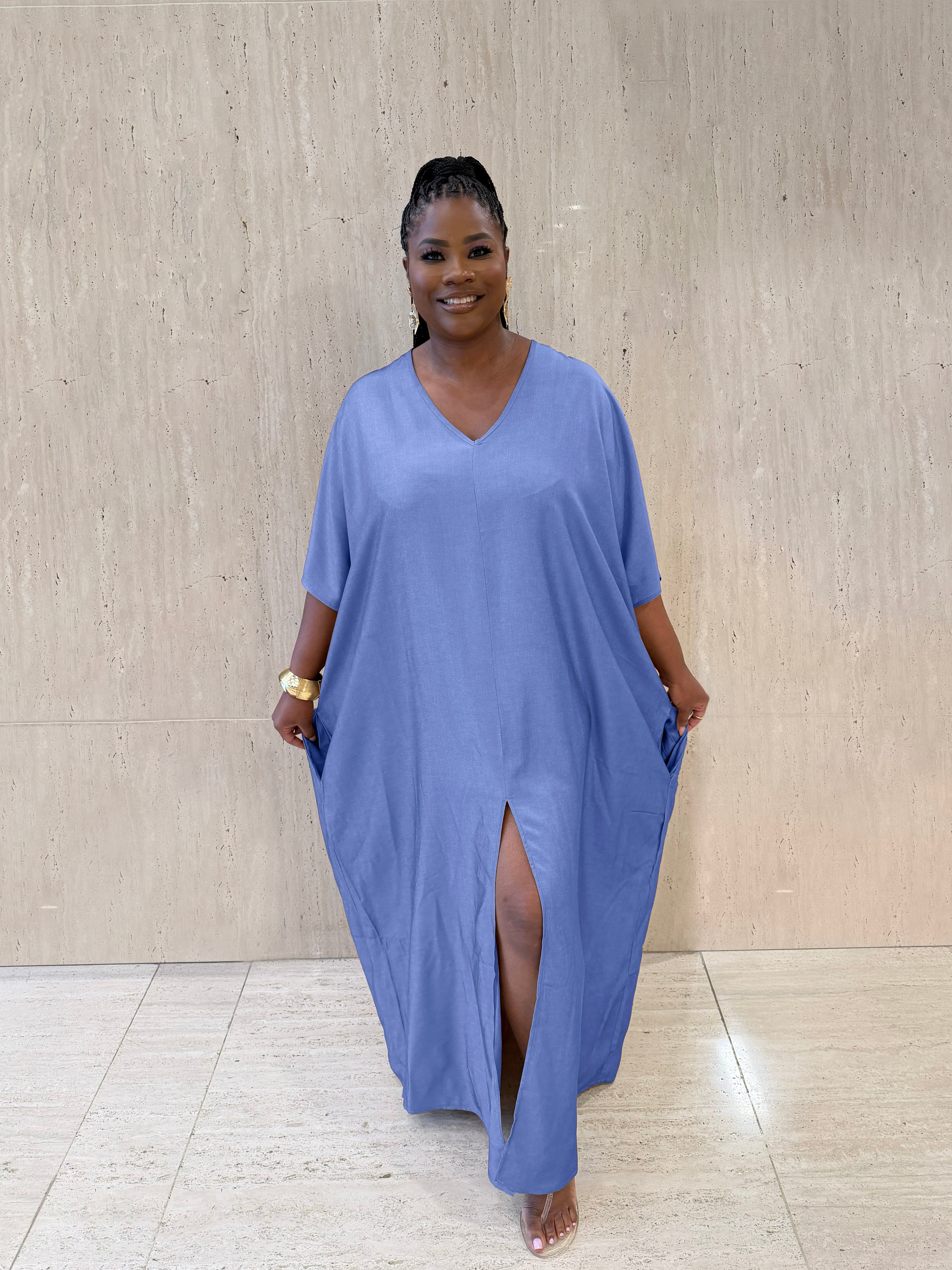 Chambray Kaftan