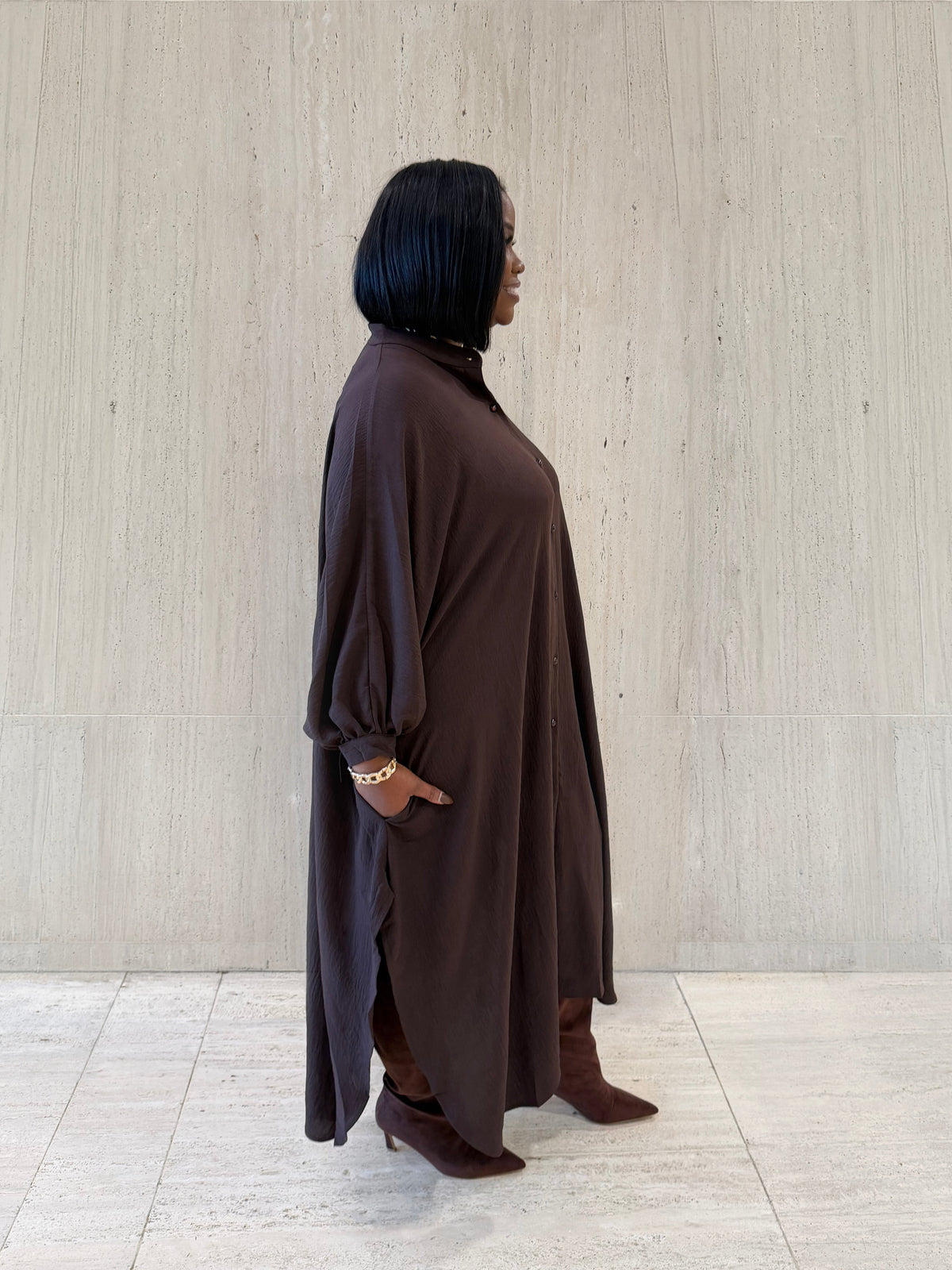Brown Maxi Dress