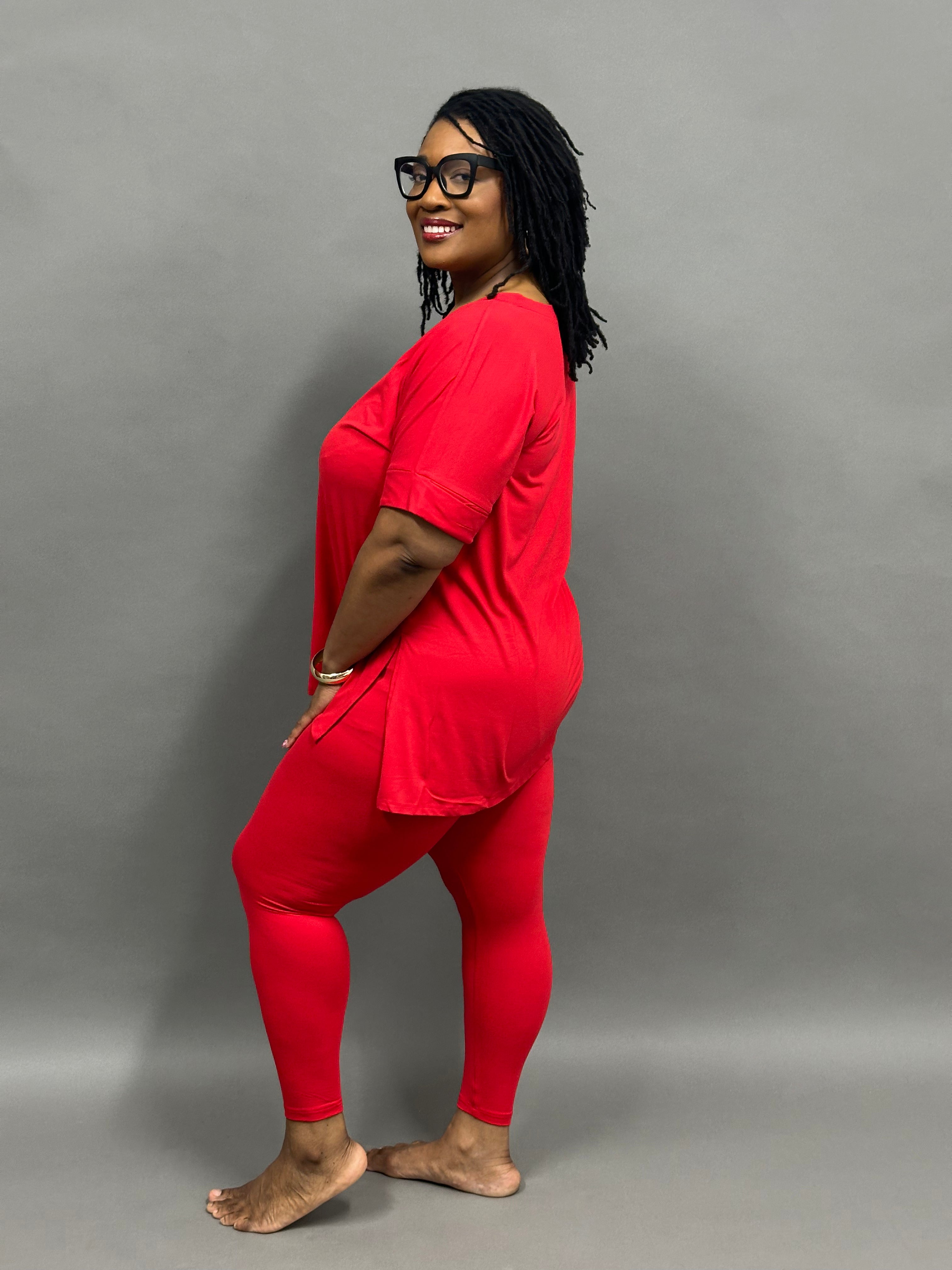 Ruby Red Matching Set | Small - 3X