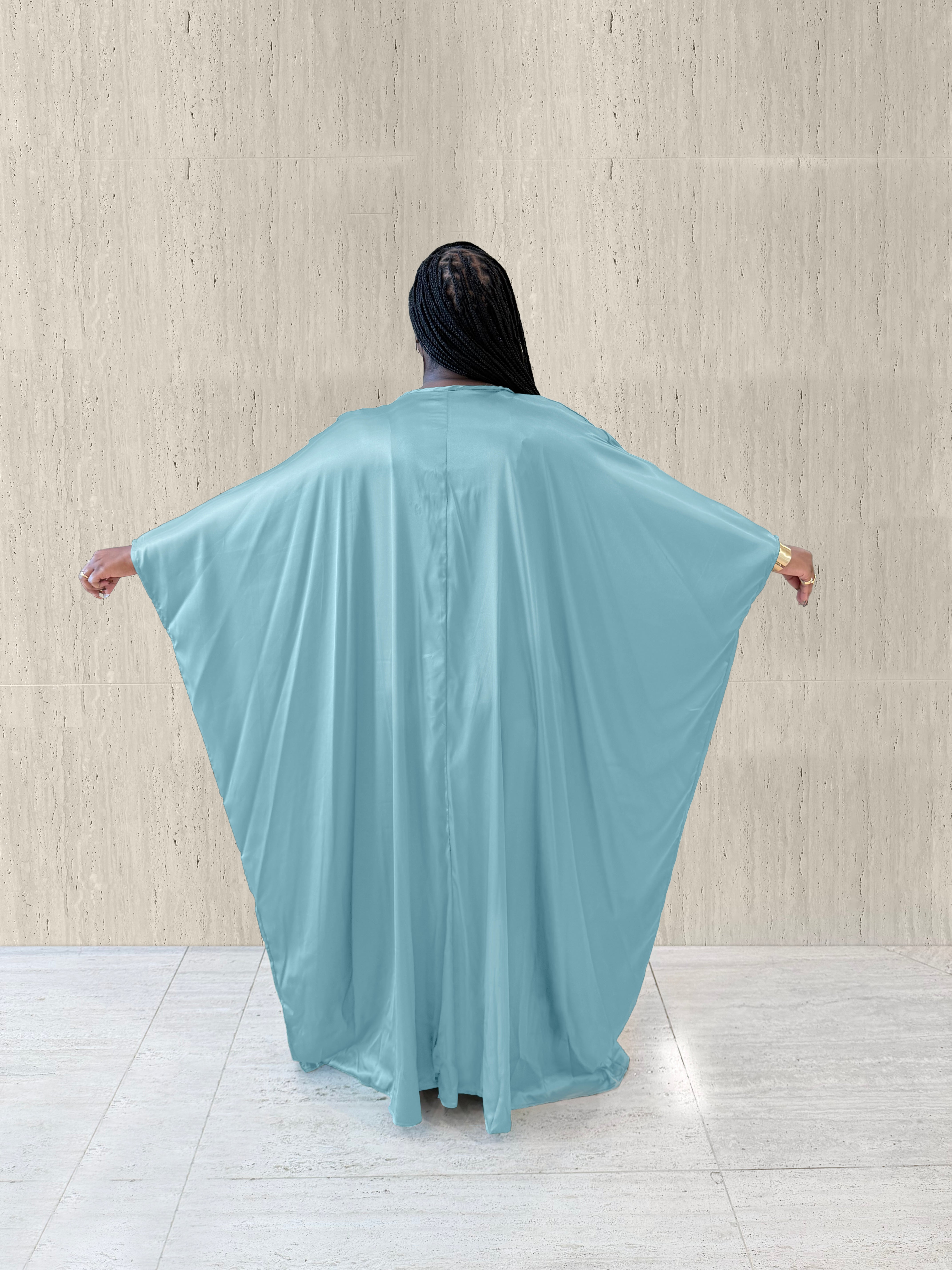 Crystal Blue Kimono Set