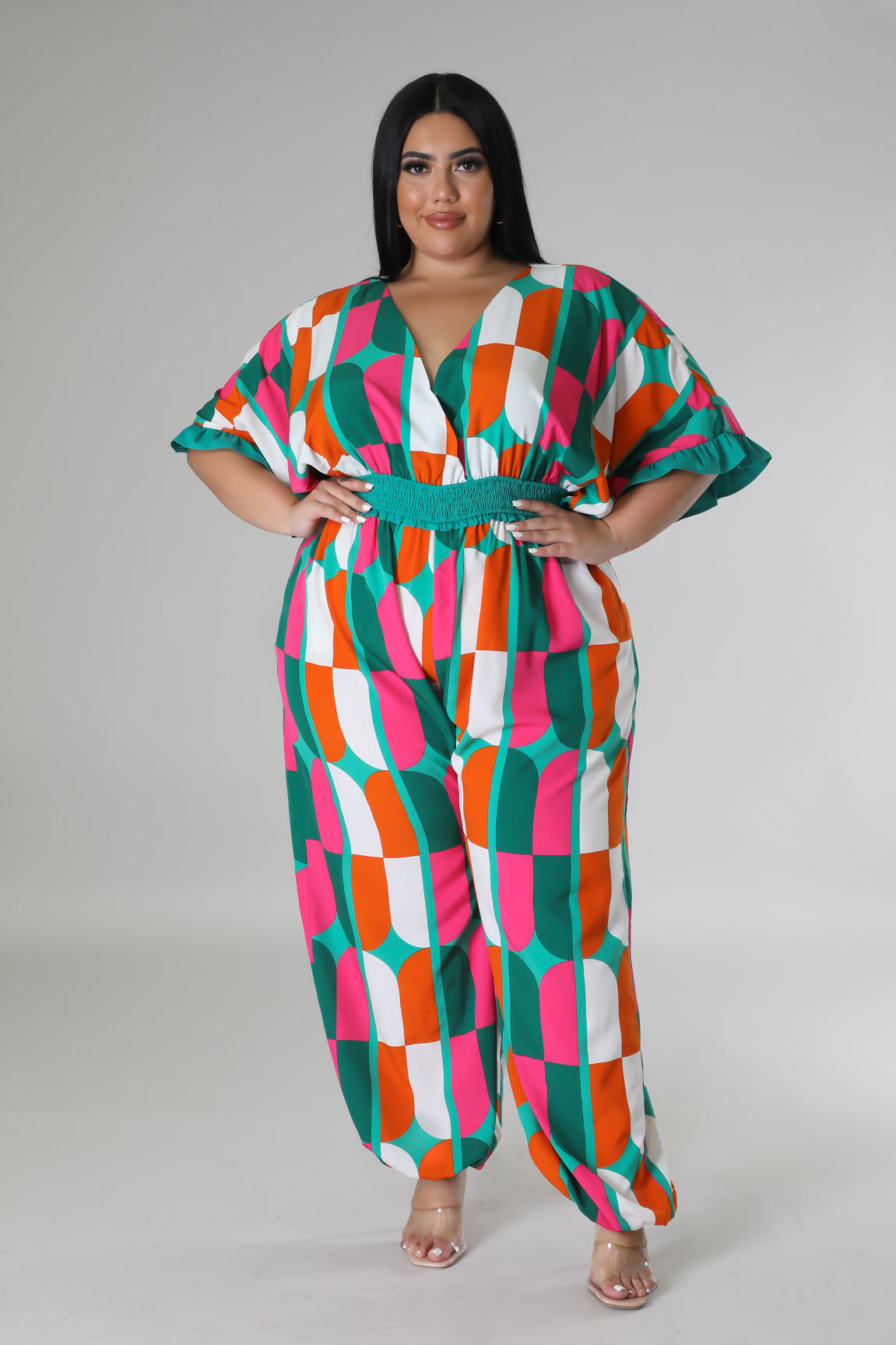 Pink Mahi Jumpsuit | Small - 3X