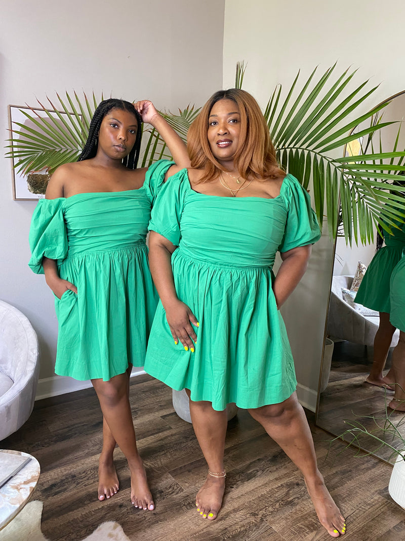 Green Lauren Dress | 1X-3X