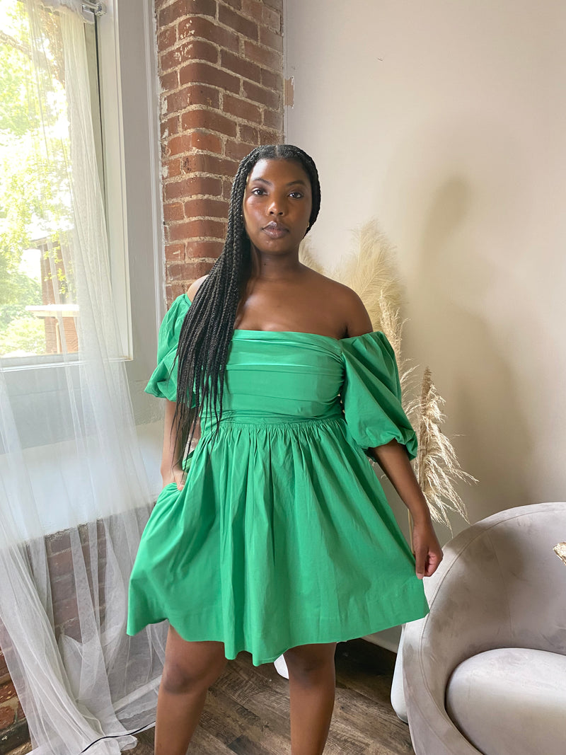 Green Lauren Dress | 1X-3X