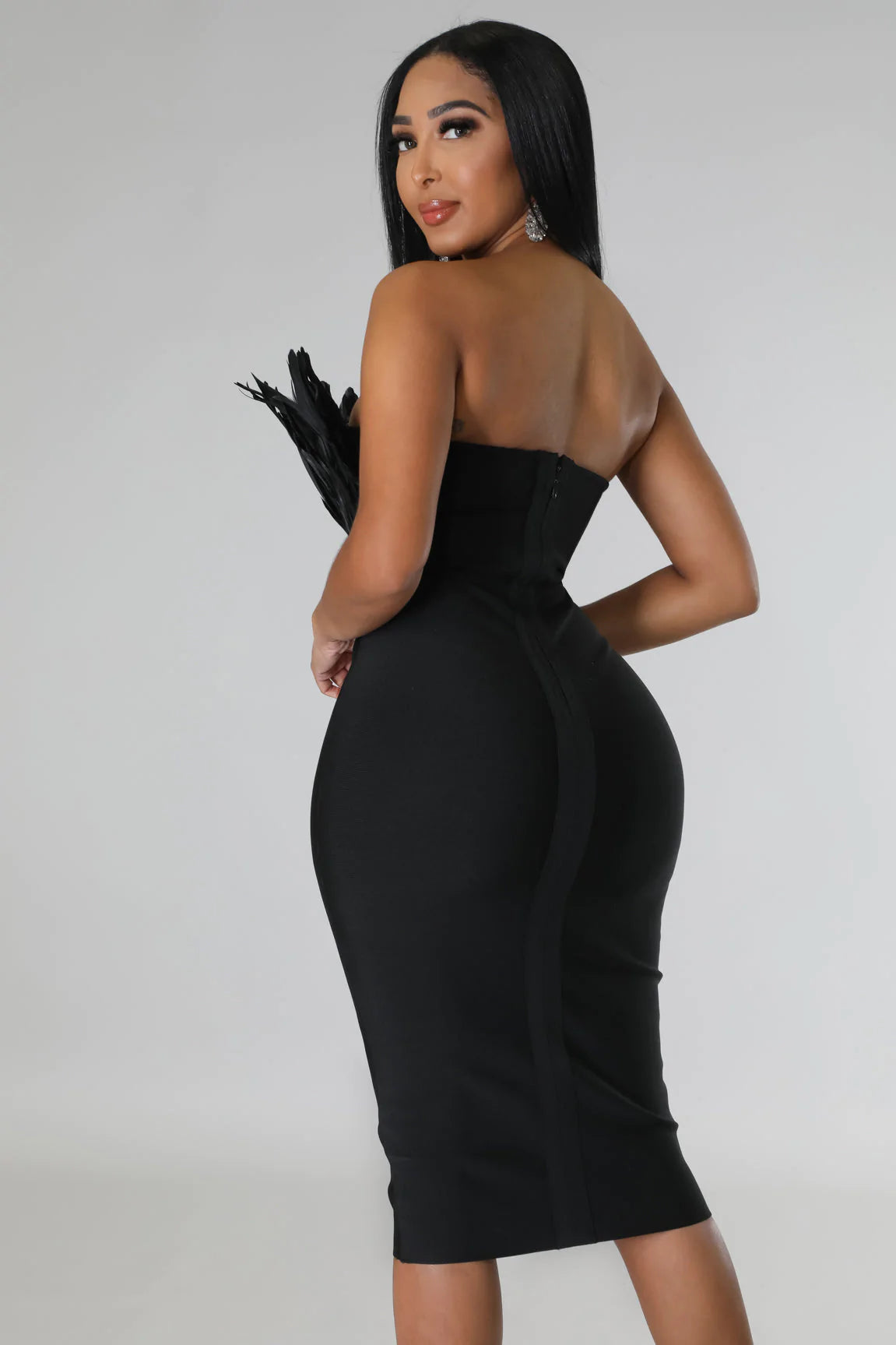 Black Jasmine Dress | Small - Large